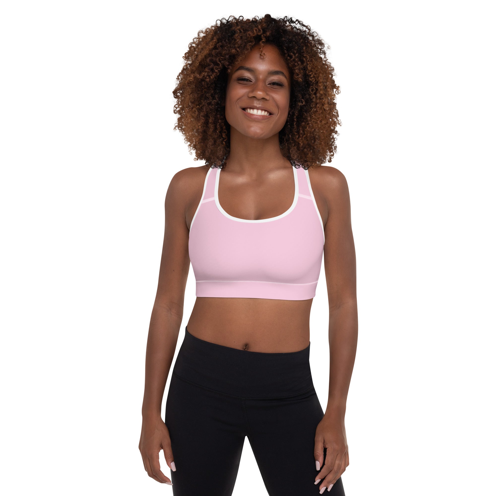 Pastel Pink Sports Bra